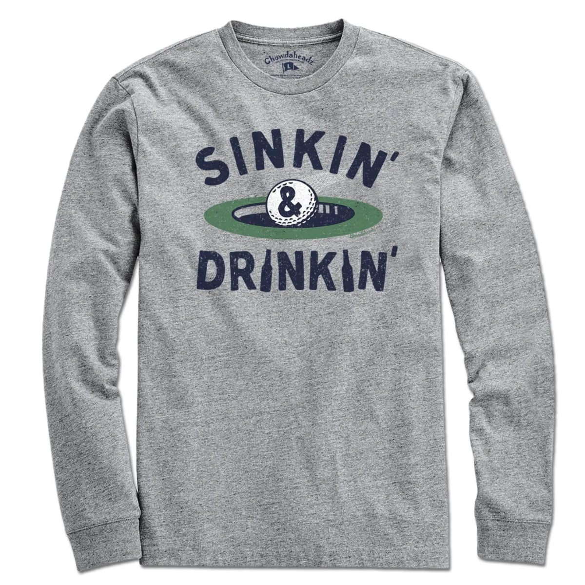 Sinkin' & Drinkin' Golf T-Shirt