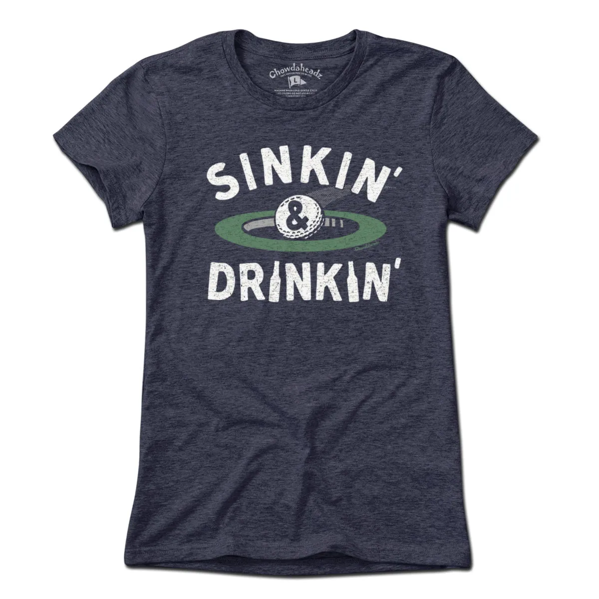Sinkin' & Drinkin' Golf T-Shirt