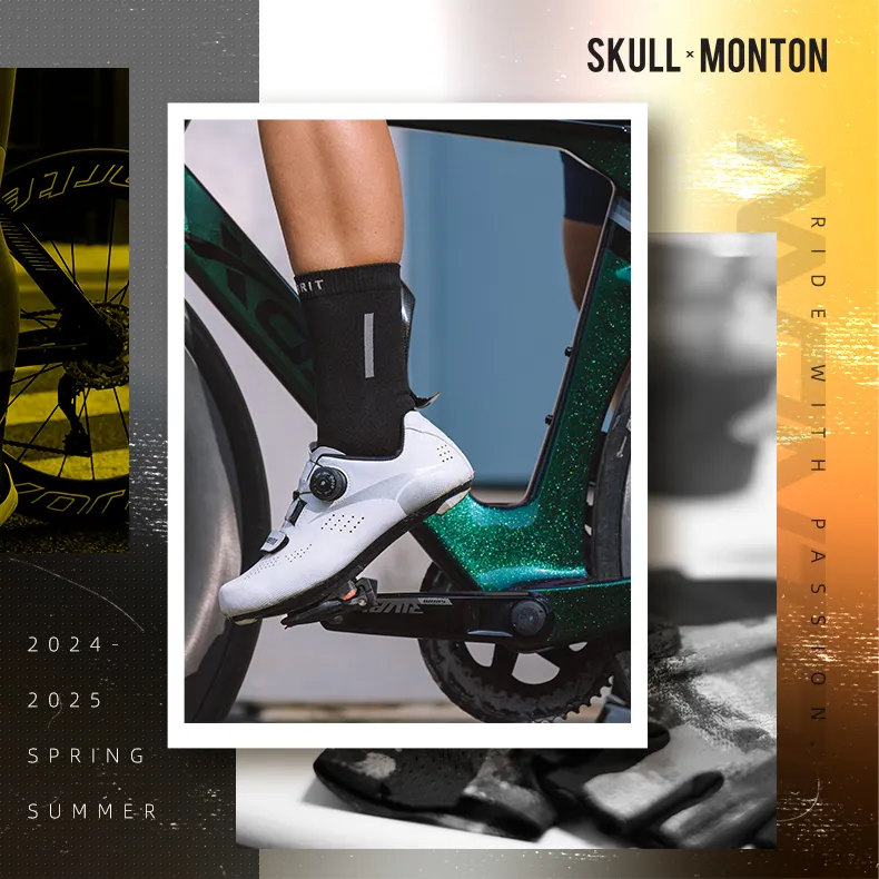 SKULL MONTON CYCLING SOCKS 24-SPIRIT WOMEN