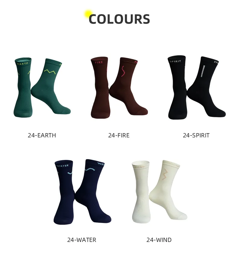 SKULL MONTON CYCLING SOCKS 24-SPIRIT