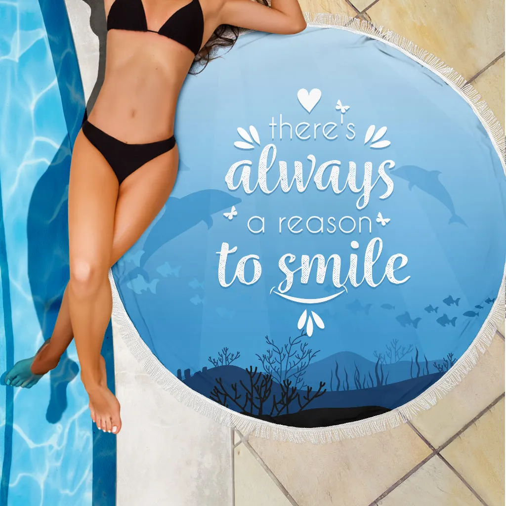 Smile Beach Blanket