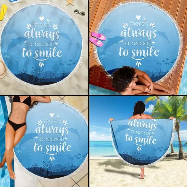 Smile Beach Blanket