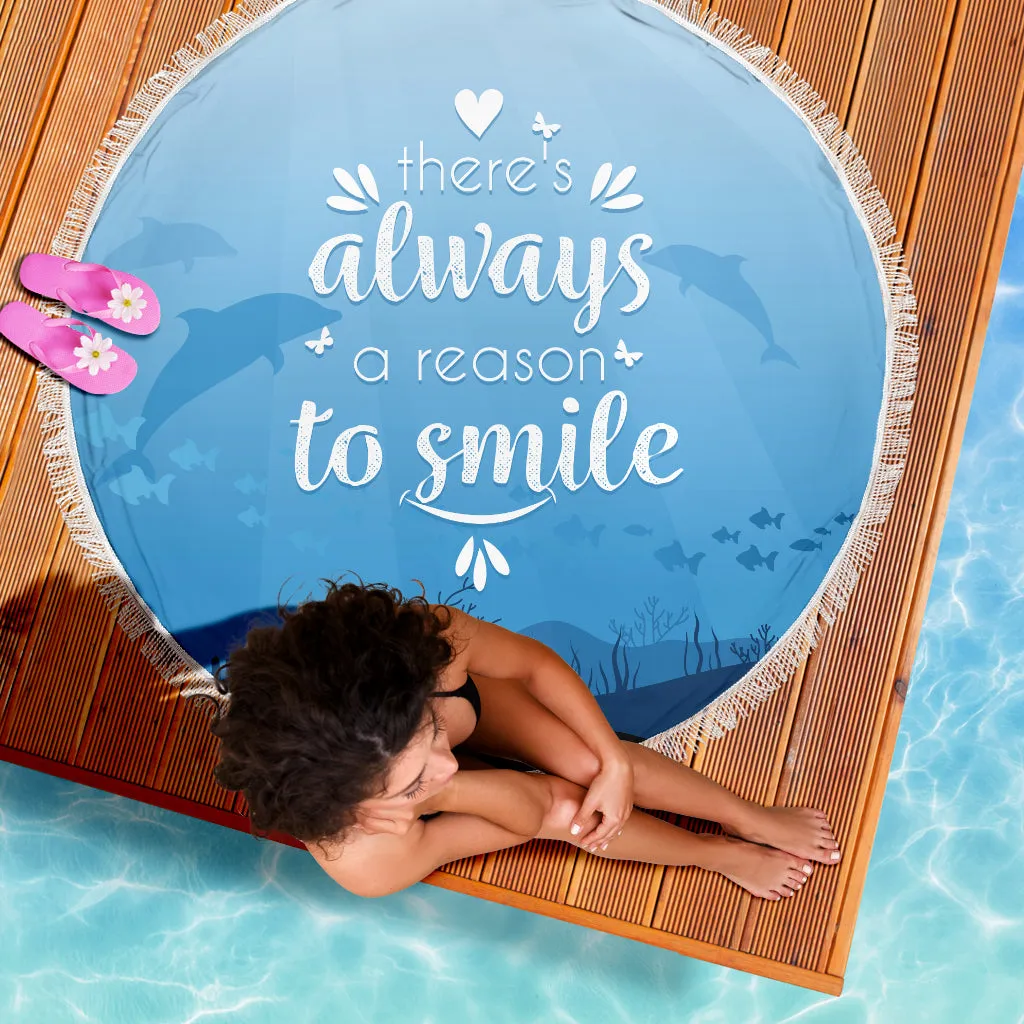 Smile Beach Blanket