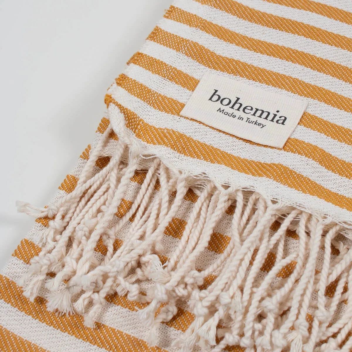 Sorrento Hammam Towel - Mustard