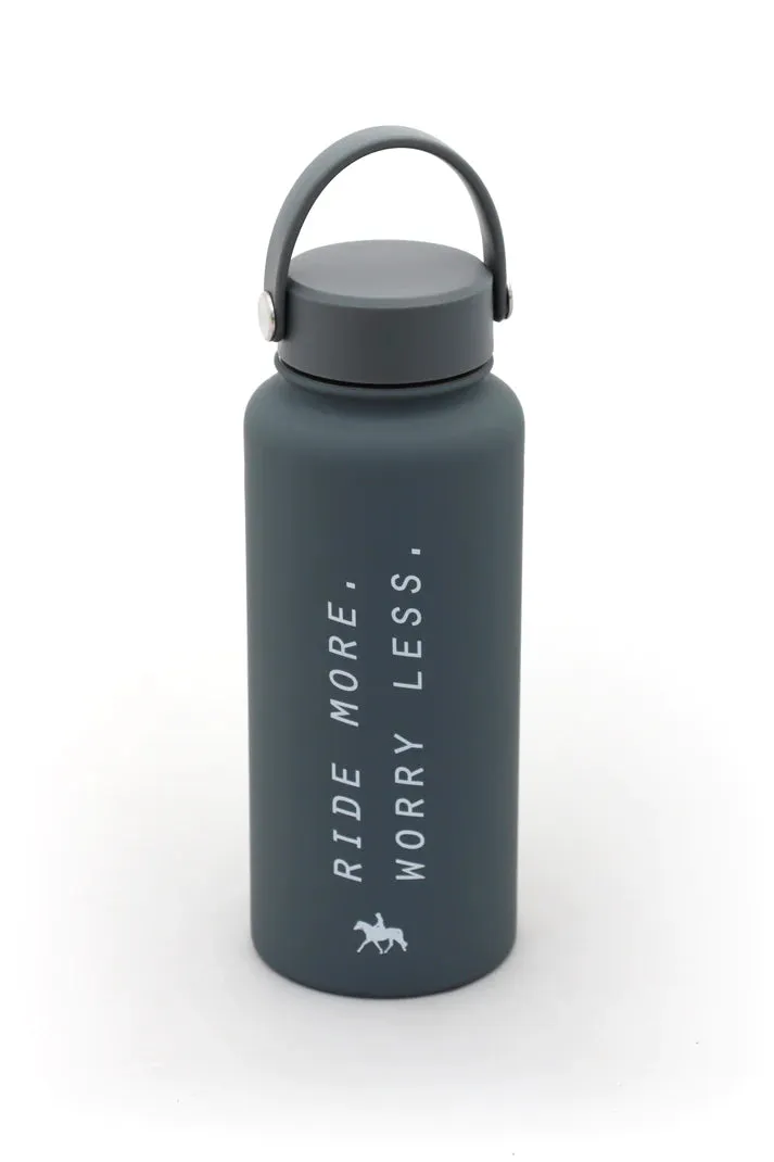 Spiced Equestrian Ride More Worry Less Water Bottle