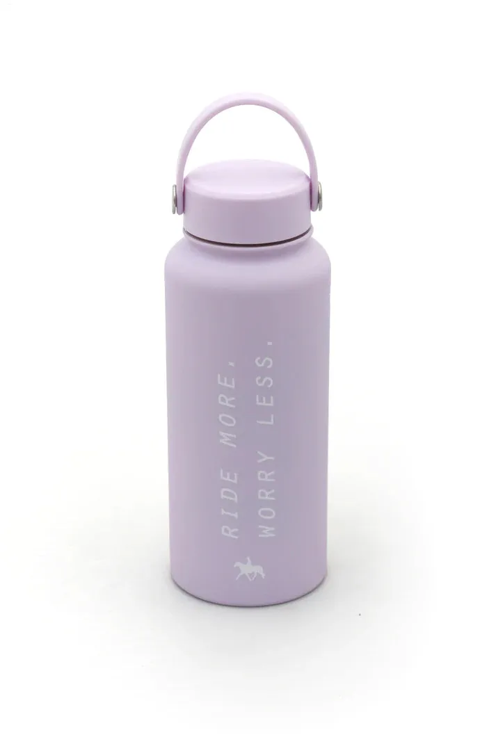 Spiced Equestrian Ride More Worry Less Water Bottle
