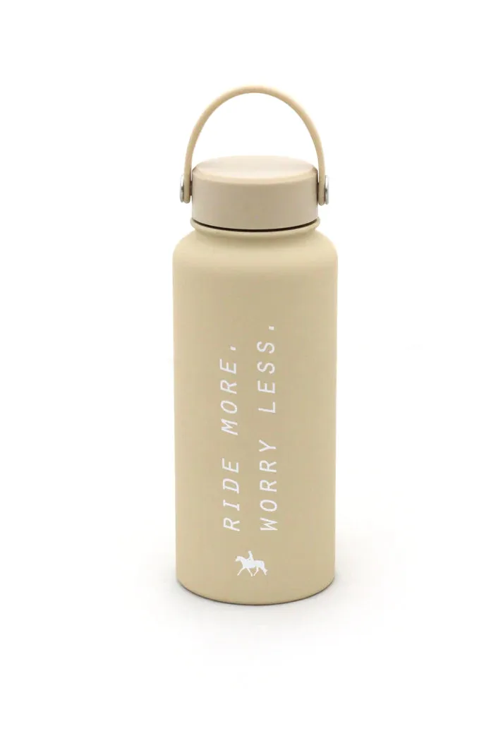 Spiced Equestrian Ride More Worry Less Water Bottle