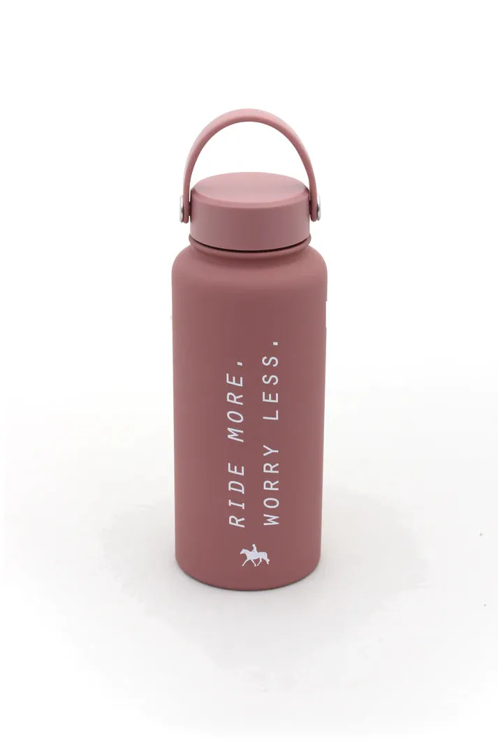 Spiced Equestrian Ride More Worry Less Water Bottle