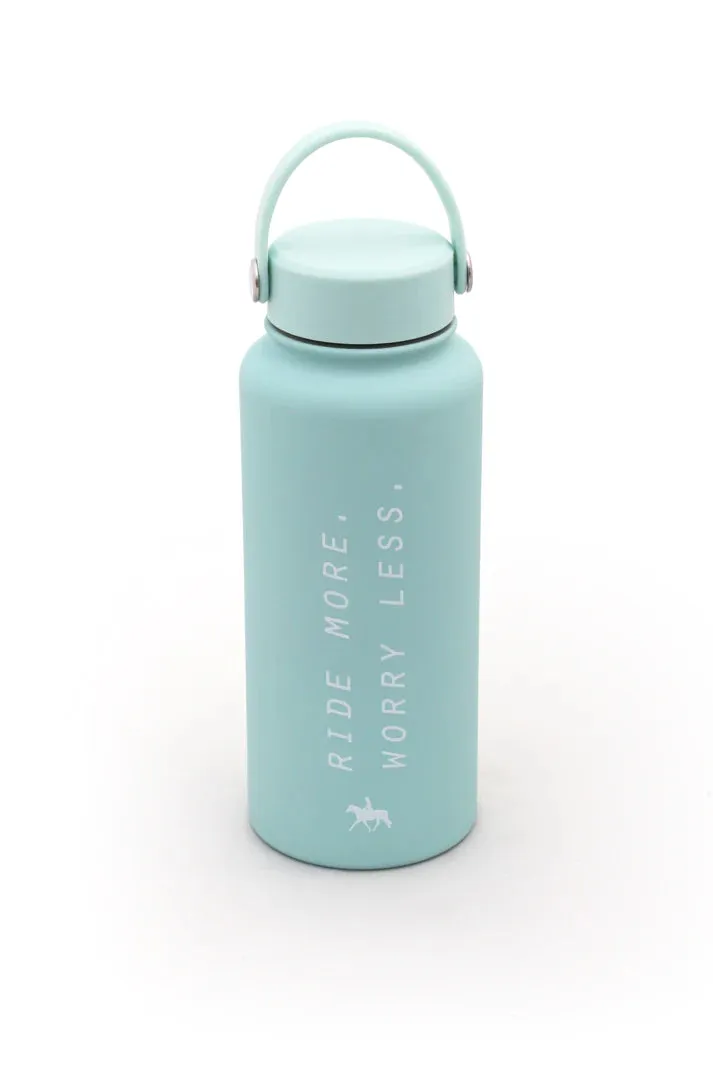 Spiced Equestrian Ride More Worry Less Water Bottle