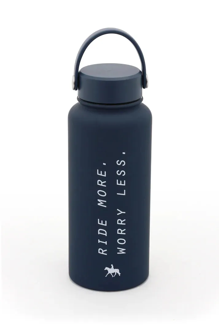 Spiced Equestrian Ride More Worry Less Water Bottle