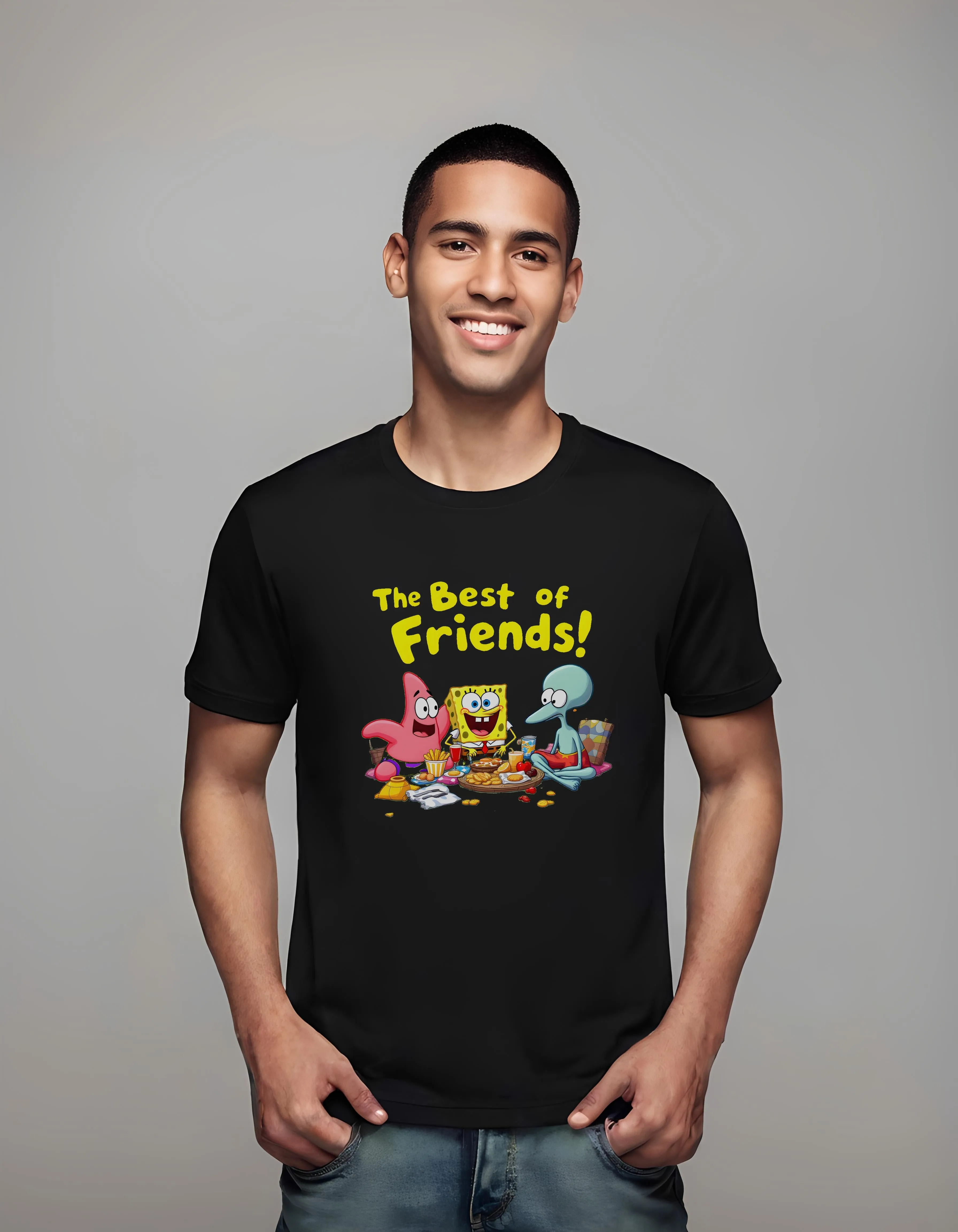 SpongeBob and Friends Picnic Delight | Classic T-Shirt (Unisex)