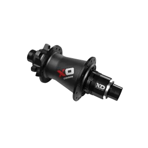 Sram MTB Hub X0 Rear 6 Bolt Disc 28 Hole Black/Red QR/12mm XD
