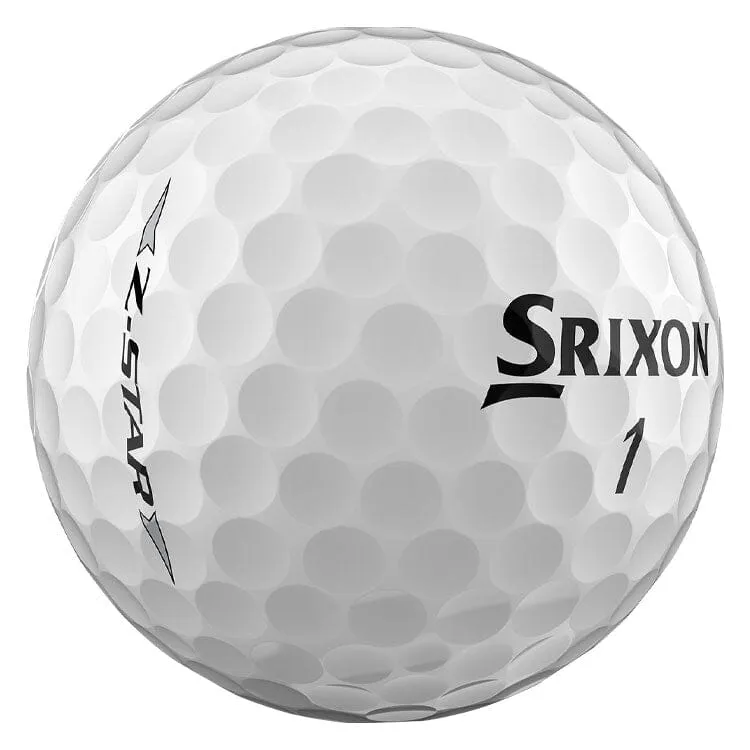 Srixon Z Star White Golf Balls 12Pk