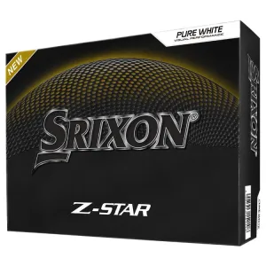 Srixon Z Star White Golf Balls 12Pk