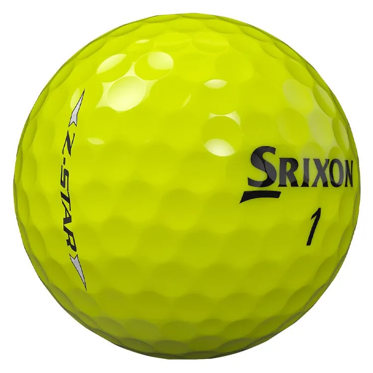 Srixon Z Star Yellow Golf Balls 12Pk