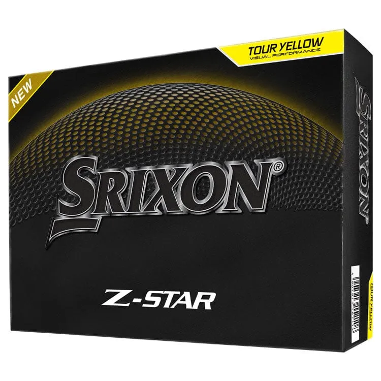 Srixon Z Star Yellow Golf Balls 12Pk