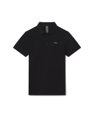 SS Supima Polo - Black