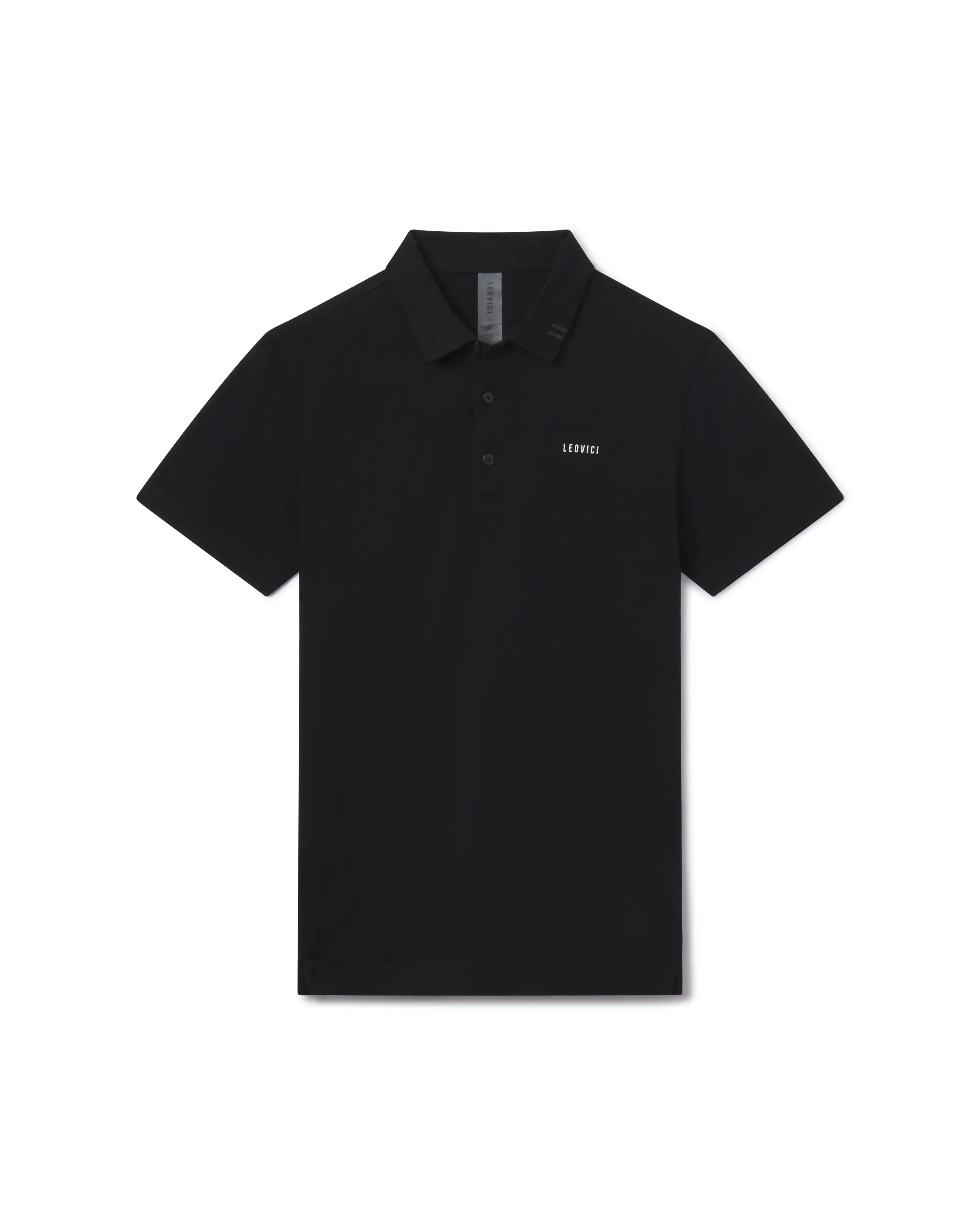 SS Supima Polo - Black