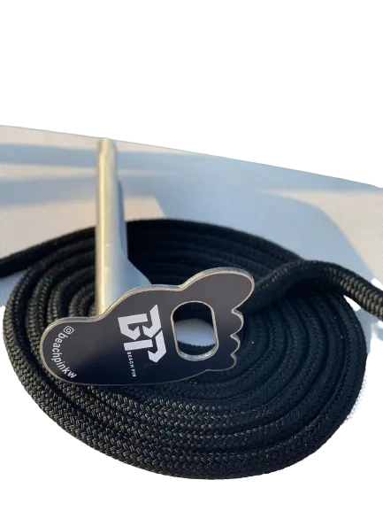 Stainless Steal Beach Pin & Anchor