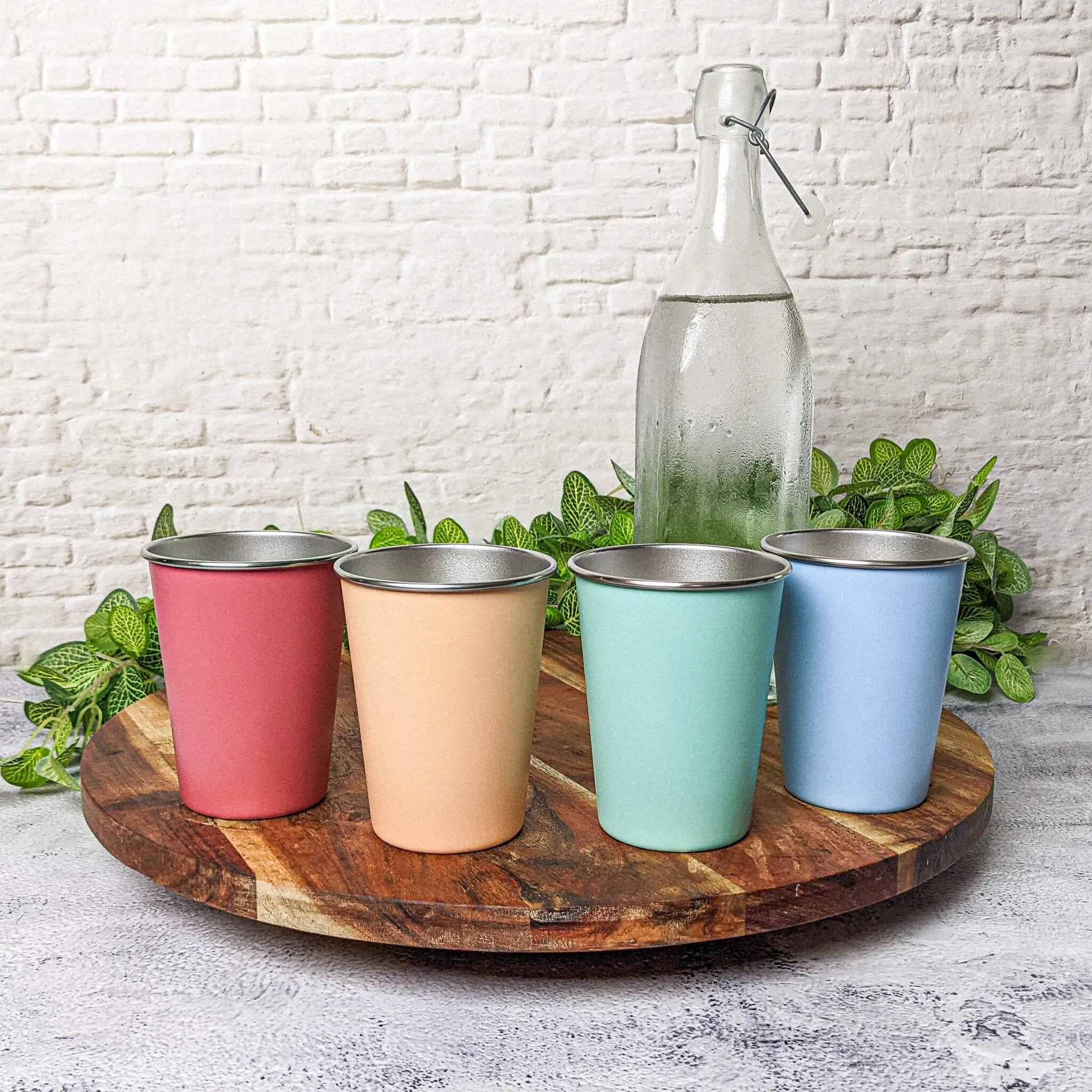 Stainless Steel Cup Set - Sherbet Pops