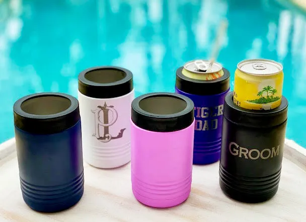 Stainless Steel Insulated Beverage Holder Koozie Huggie