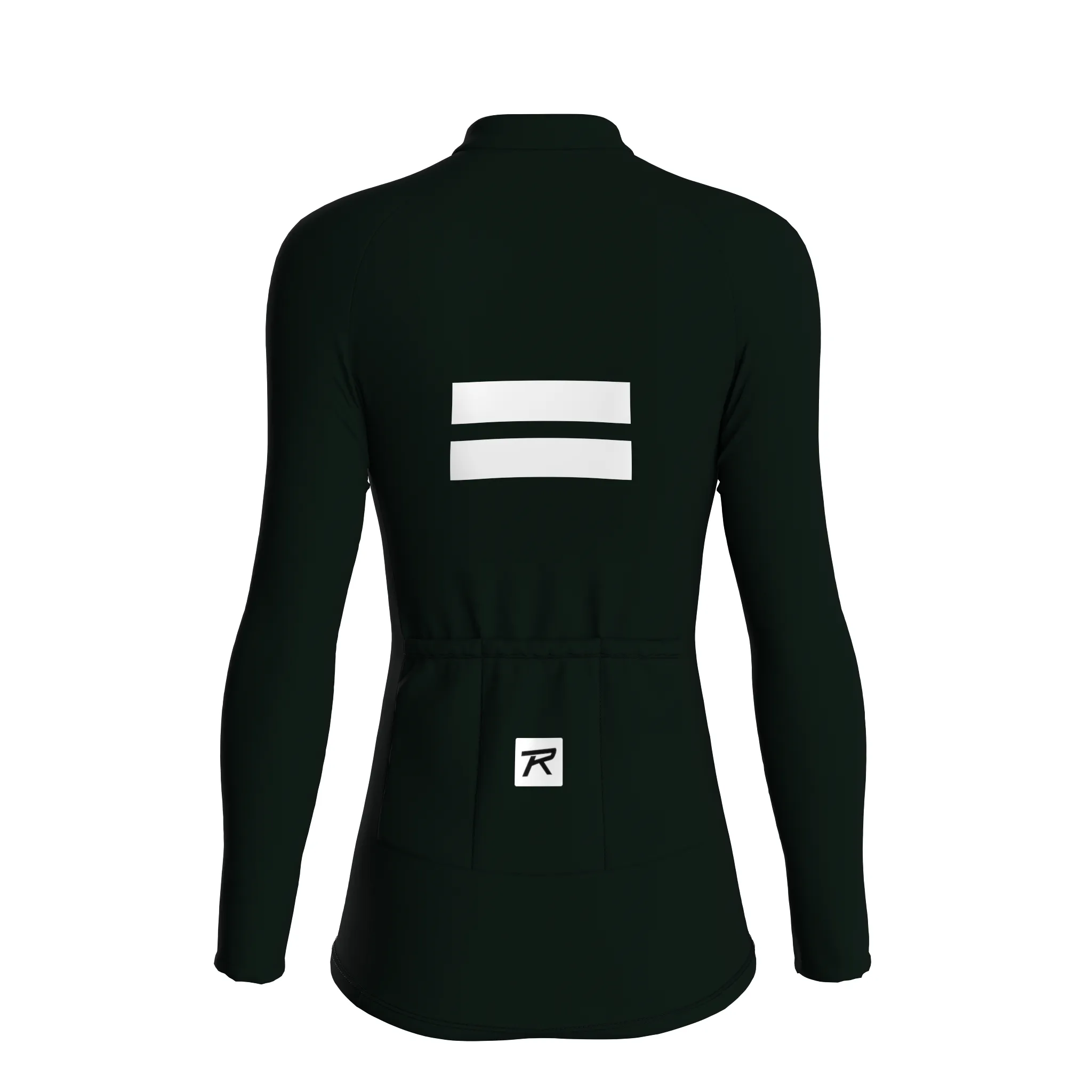 Stellar Grid | Dark Green Female Long Sleeves Jersey