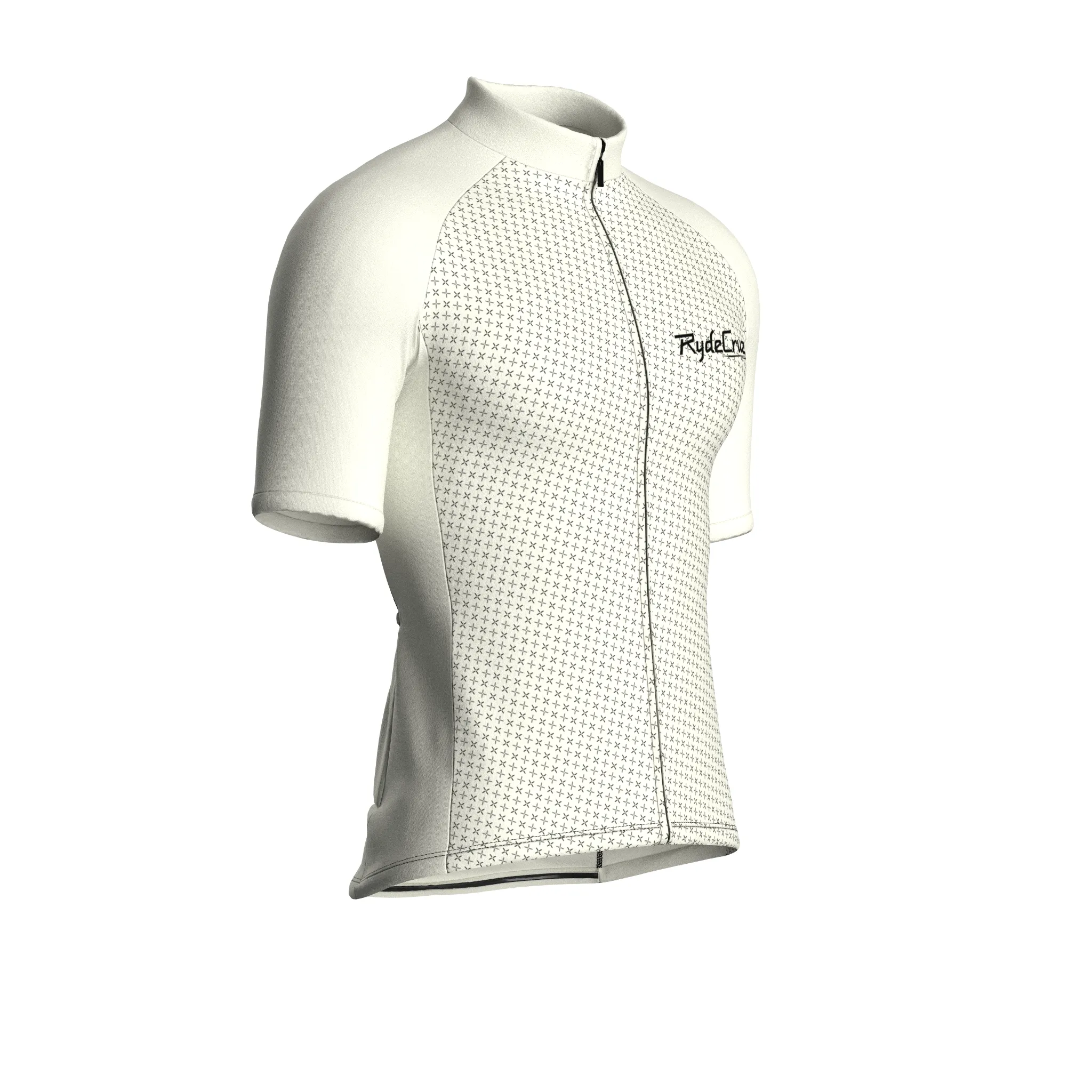 Stellar Grid | Ivory Male Short Sleeves Jersey