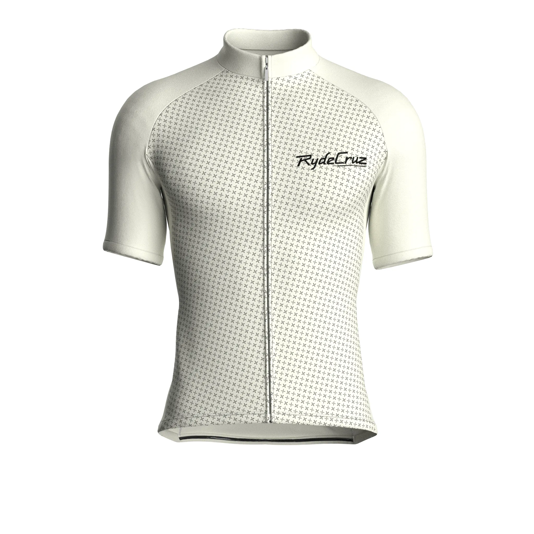 Stellar Grid | Ivory Male Short Sleeves Jersey
