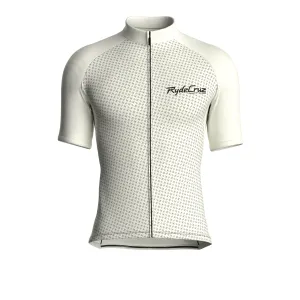 Stellar Grid | Ivory Male Short Sleeves Jersey