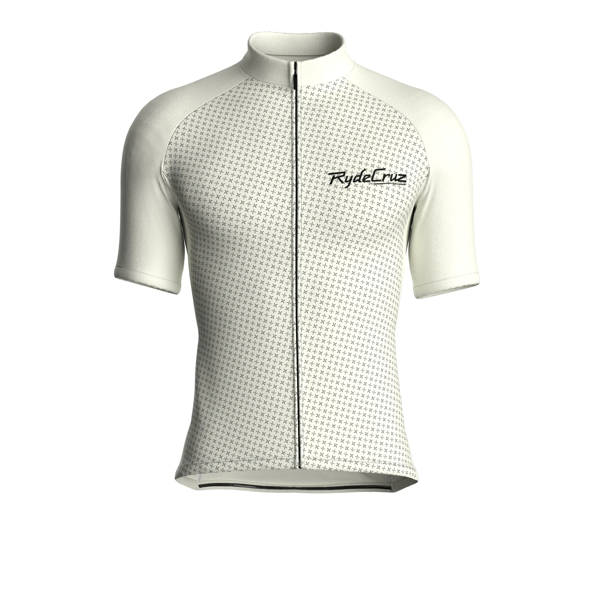 Stellar Grid | Ivory Male Short Sleeves Jersey