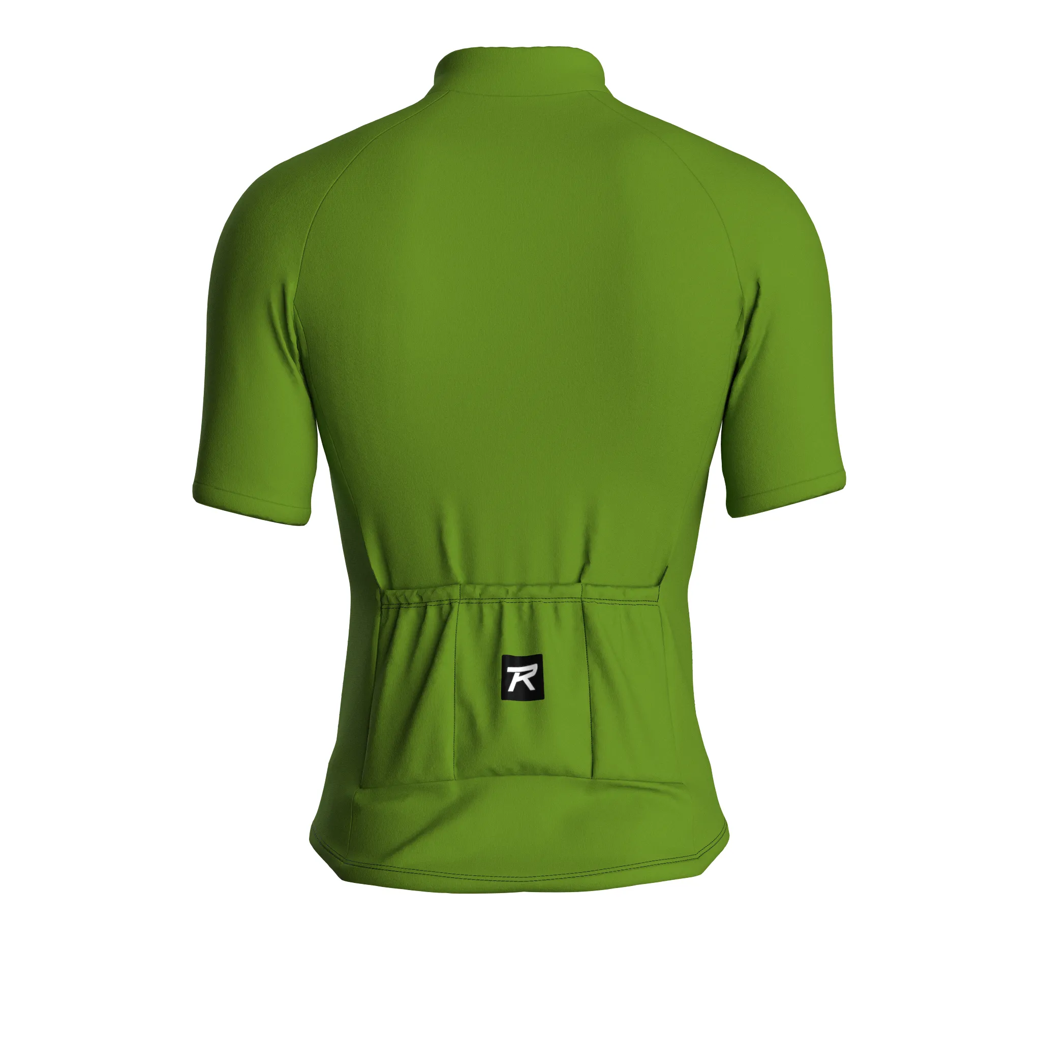 Stellar Grid | Khaki Green Male Short Sleeves Jersey