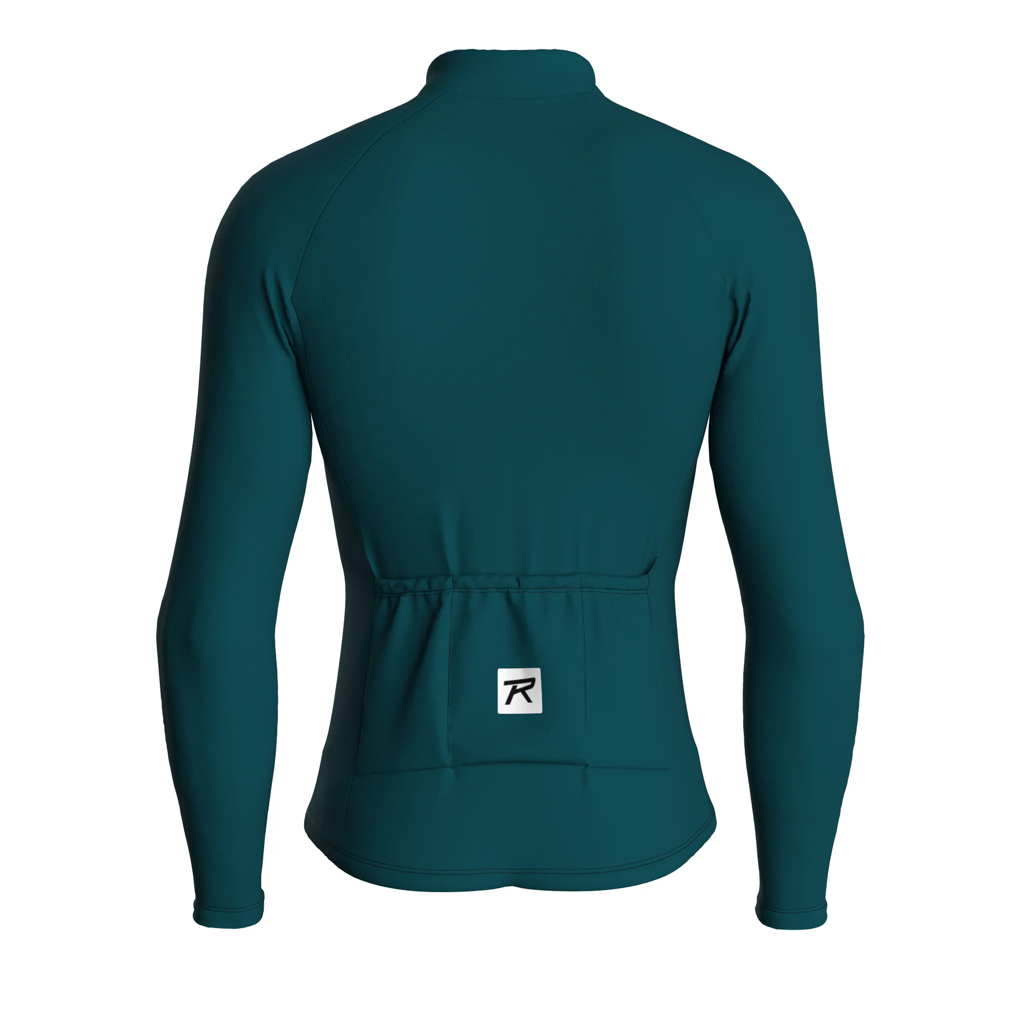 Stellar Grid | Midnight Green Male Long Sleeves Jersey