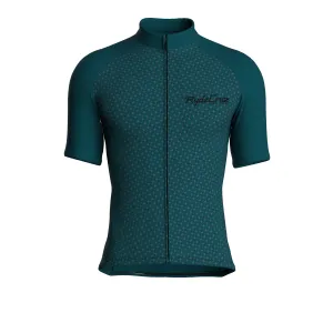 Stellar Grid | Midnight Green Male Short Sleeves Jersey