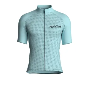 Stellar Grid | Powder Blue Male Short Sleeves Jersey