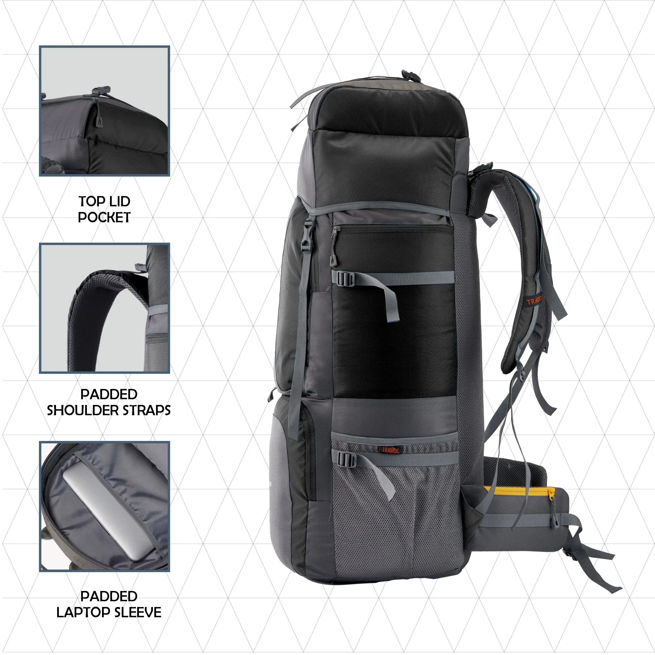 STONEX-60 Rucksack - Black
