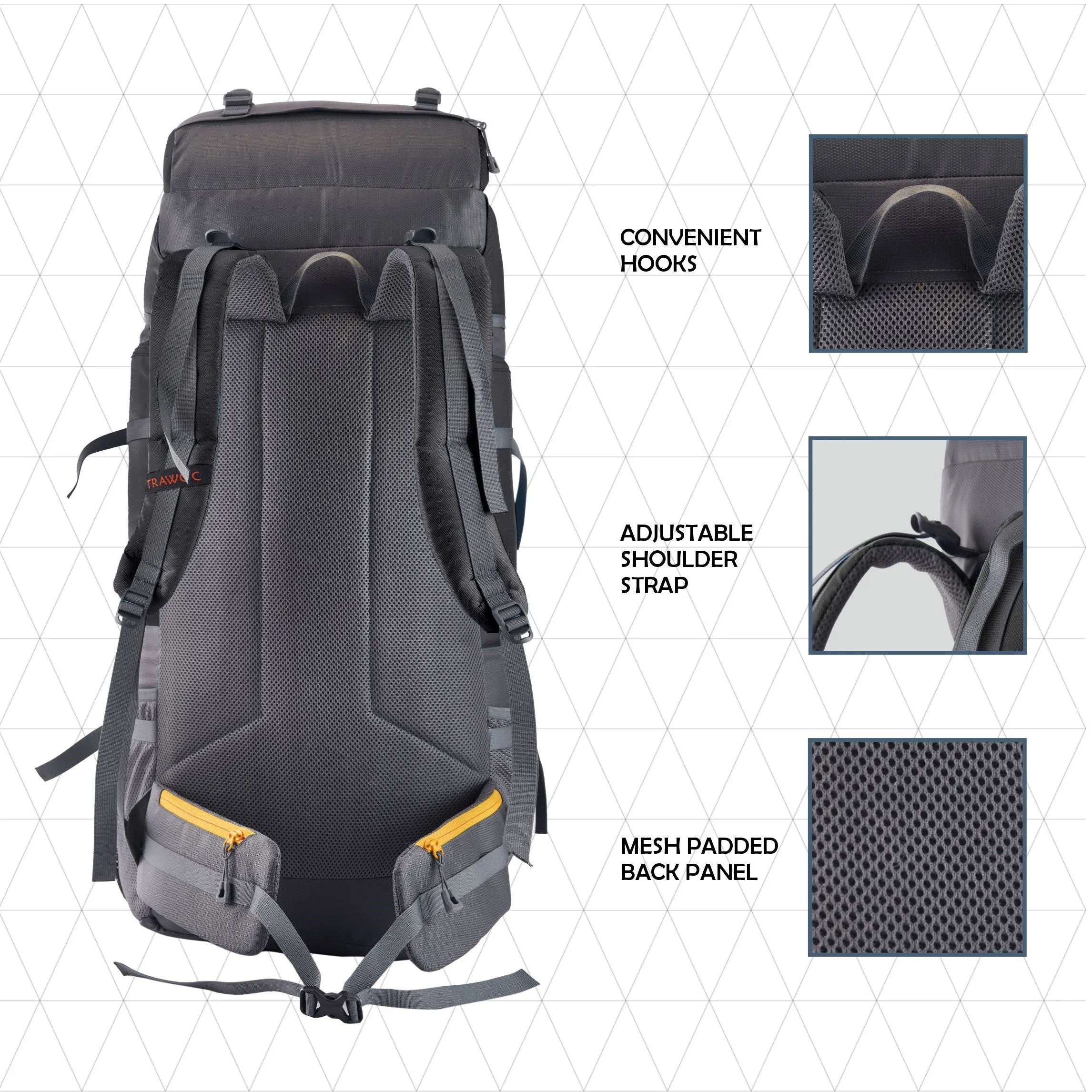 STONEX-60 Rucksack - Black