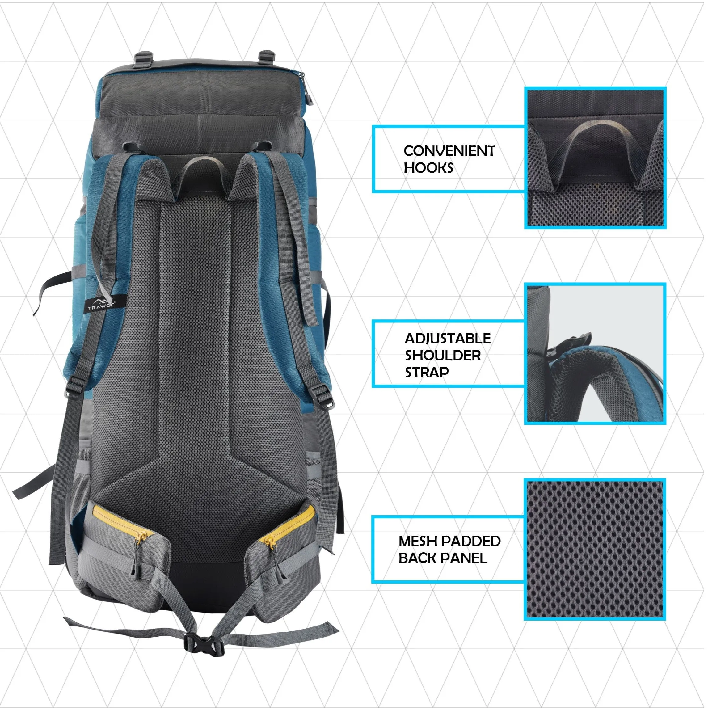 STONEX-60 Rucksack - Blue