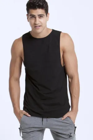 Straight Cut Tshirt Black
