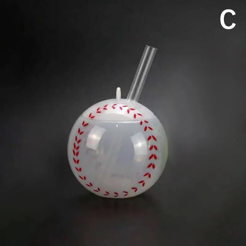 Strawberry Shaped Straw Water Bottle