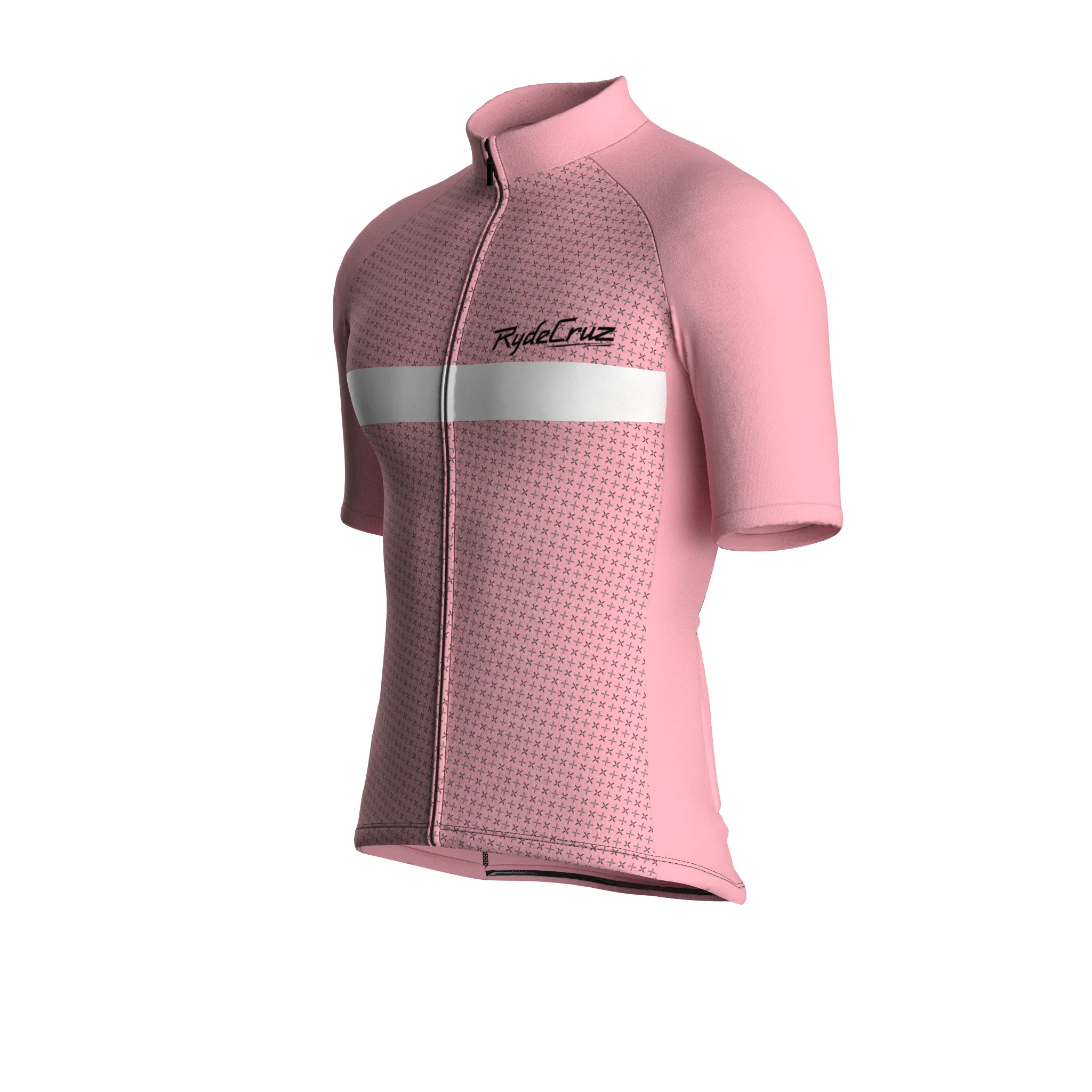 Stripe Dynamics | Blush Pink Male Short Sleeves Jersey