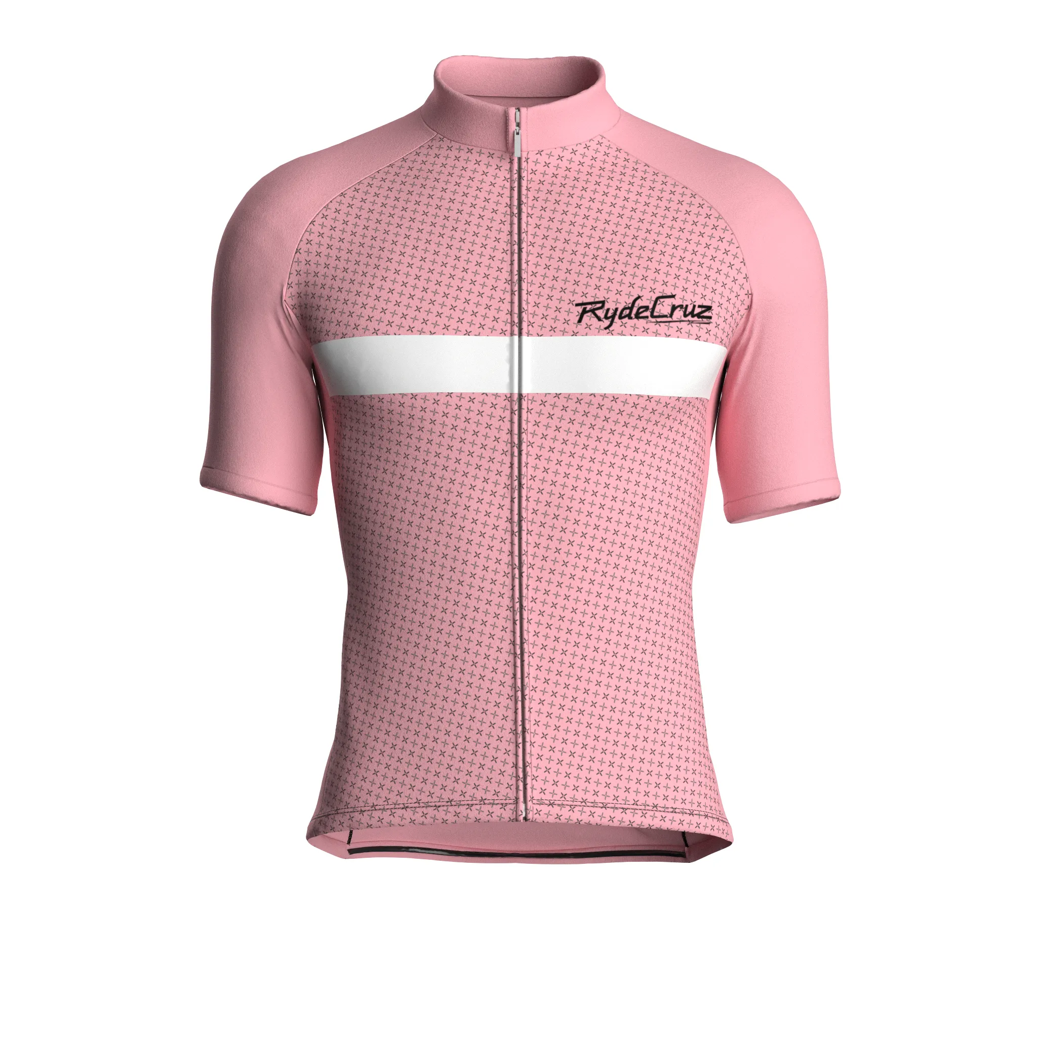 Stripe Dynamics | Blush Pink Male Short Sleeves Jersey