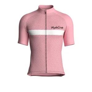 Stripe Dynamics | Blush Pink Male Short Sleeves Jersey