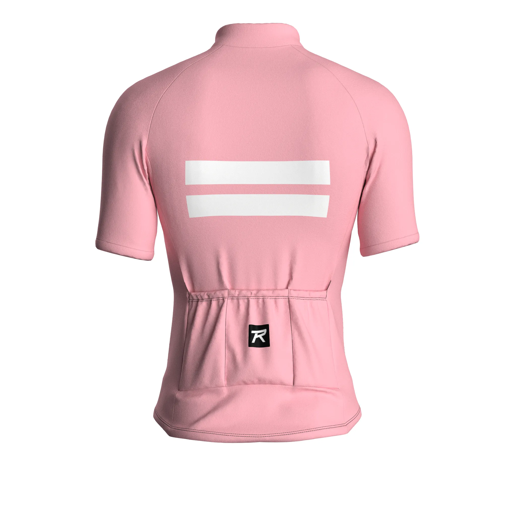 Stripe Dynamics | Blush Pink Male Short Sleeves Jersey