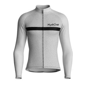 Stripe Dynamics | Light Gray Male Long Sleeves Jersey