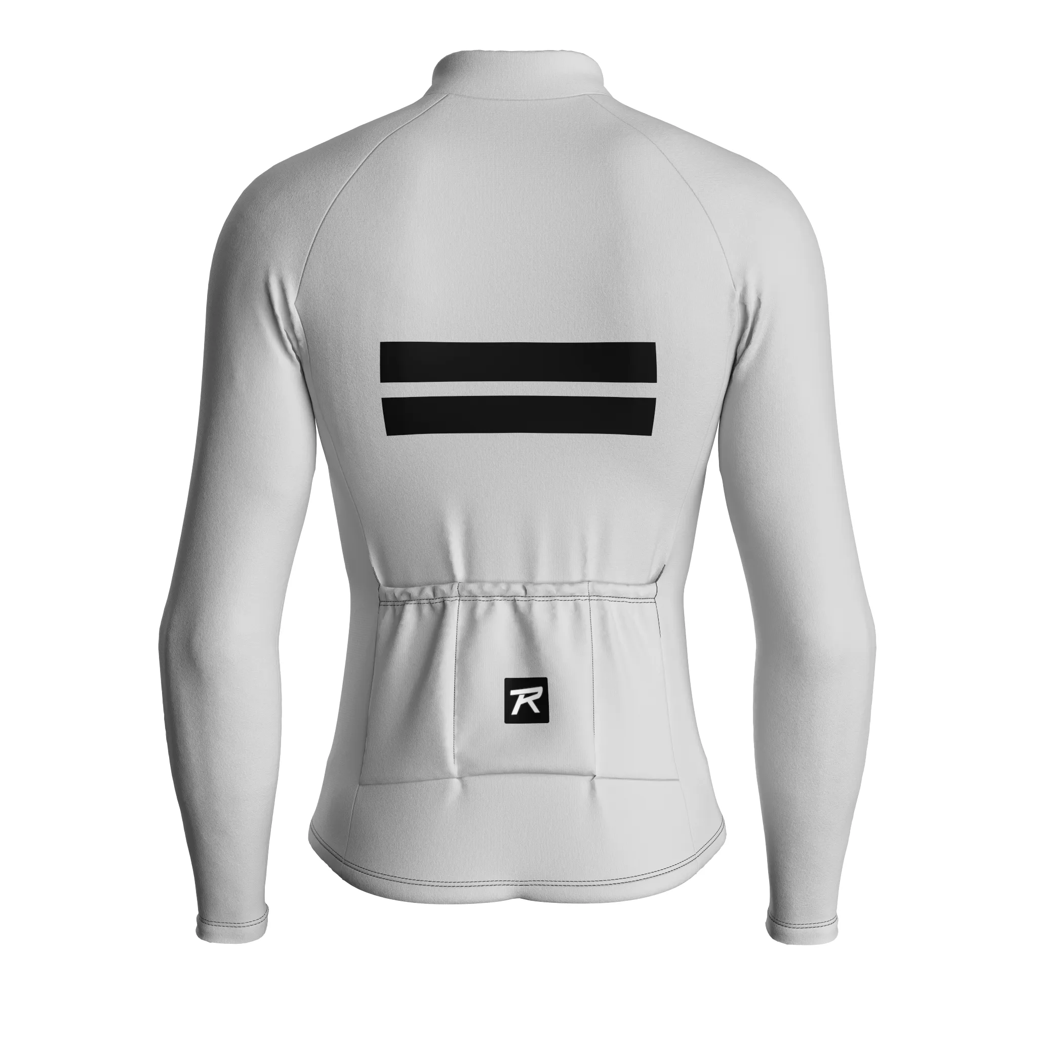 Stripe Dynamics | Light Gray Male Long Sleeves Jersey