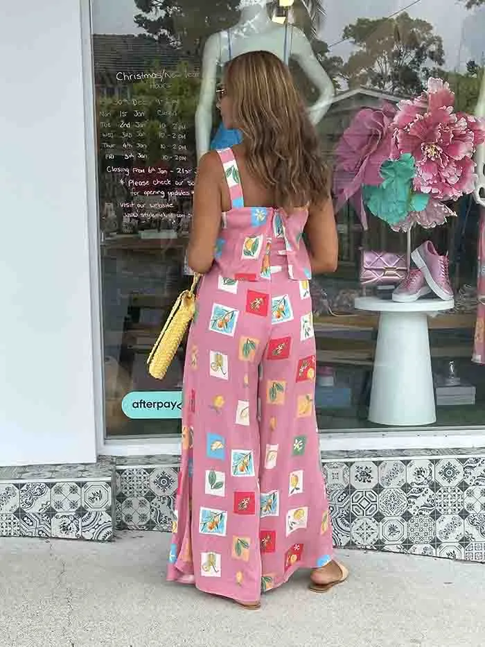 Summer Picnic Jumpsuit