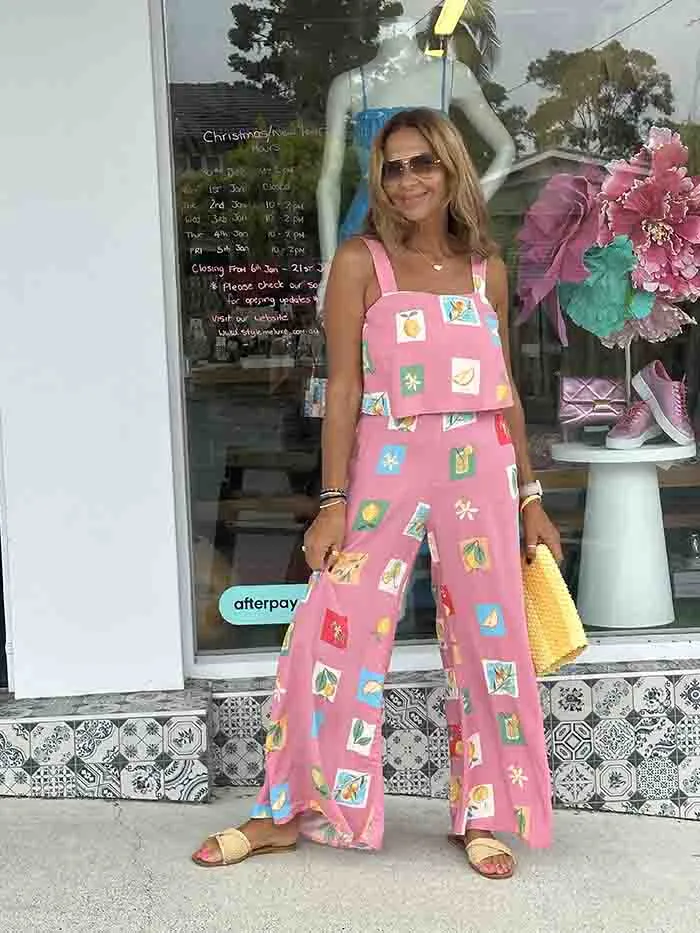Summer Picnic Jumpsuit