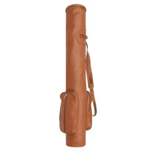 Sunday Golf Bag Leather With Tee Holder and Multiple Pockets