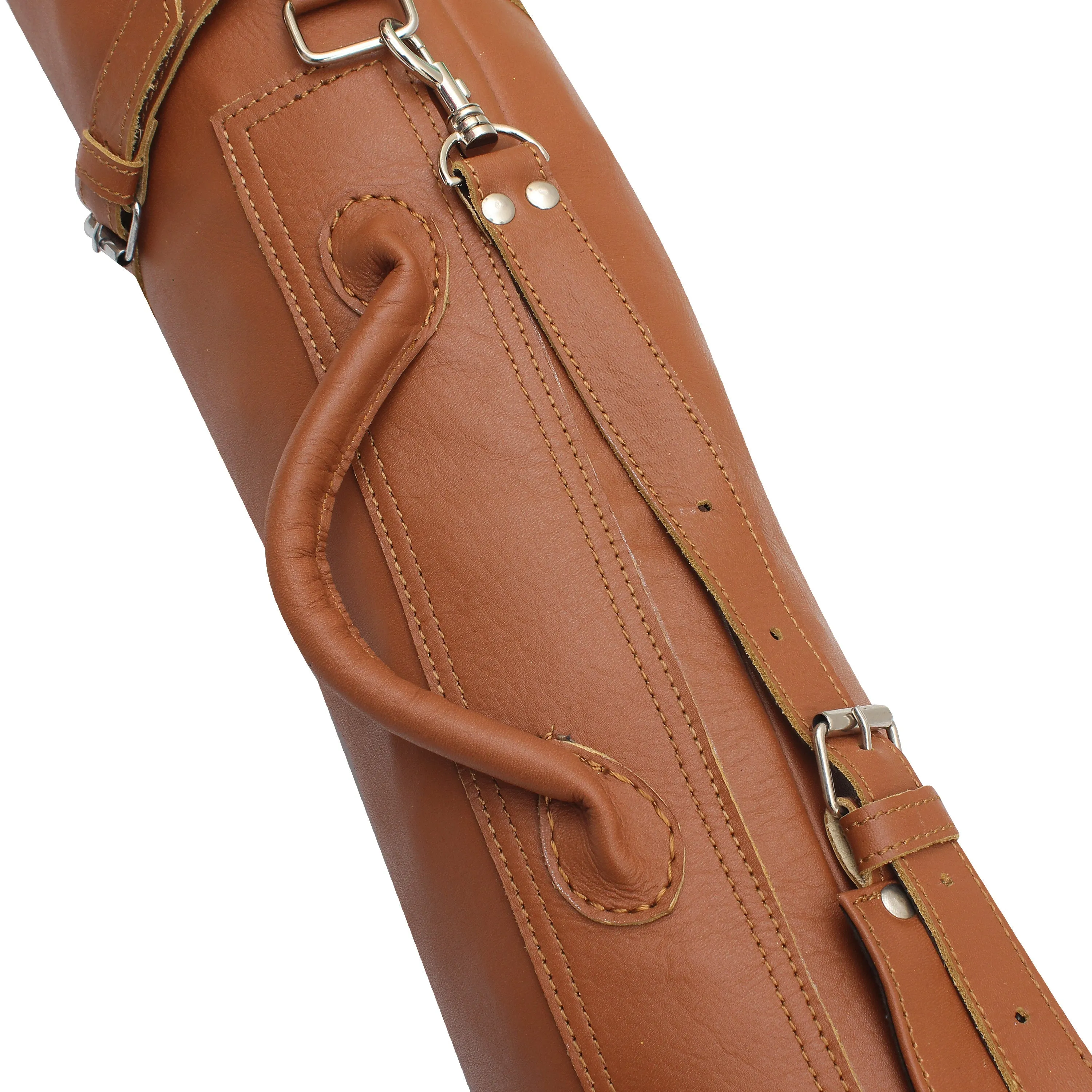 Sunday Golf Bag Leather With Tee Holder and Multiple Pockets