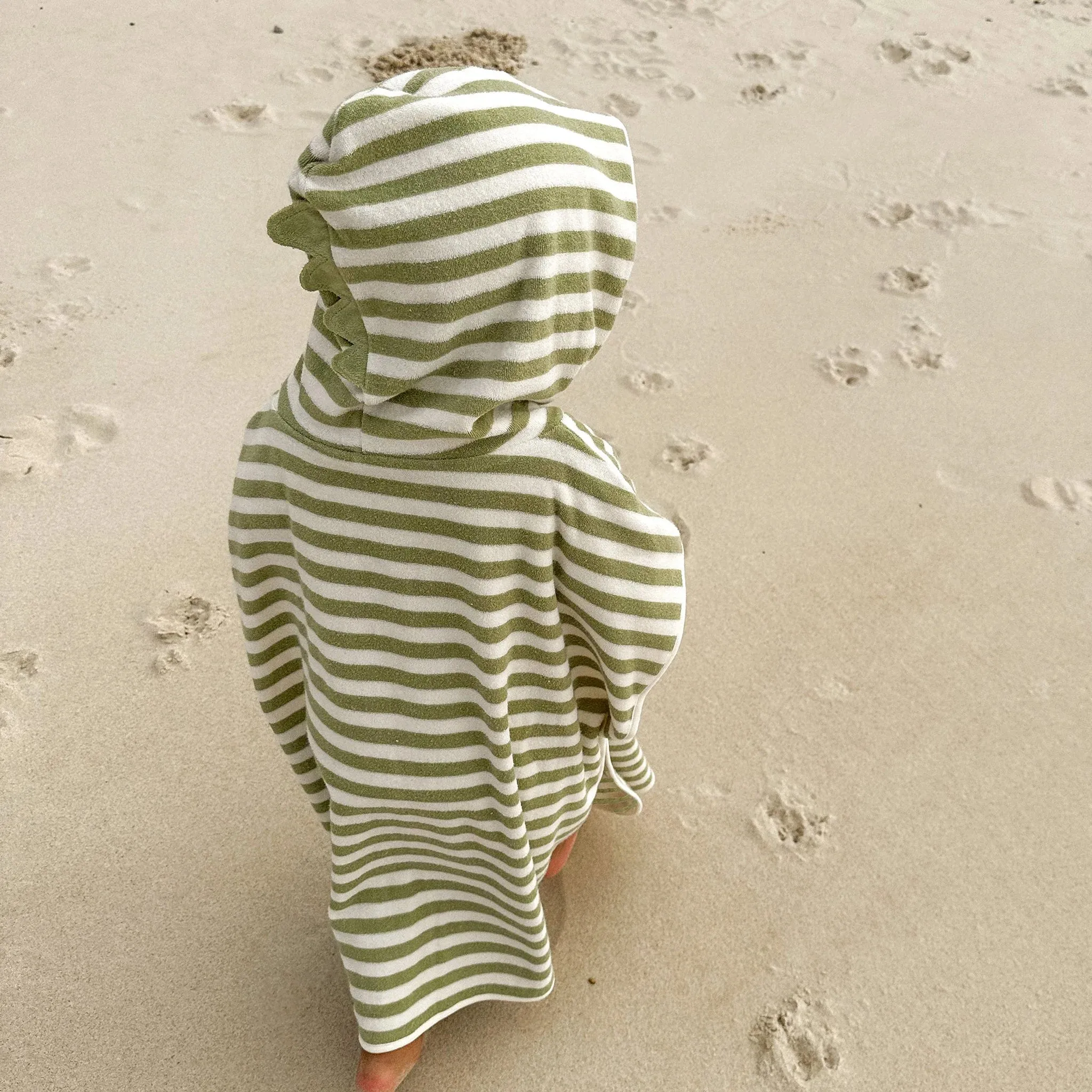 SUNNYLife Kids Hooded Towel | Into the Wild Khaki